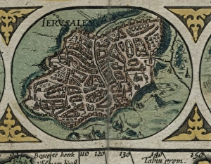 Atlas Novus. Asia, 17th c.. Jerusalem Atlas Novus. Asia, 17th c.. Jerusalem