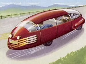 Science Fiction Collection: Atomic Automobile