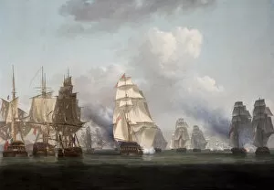 Images Dated 2nd September 2010: Attack of the French Squadron under Mons