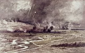 Aisne Gallery: Attack on German positions north of the Aisne, France, WW1