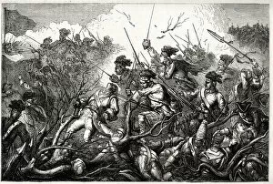 Attack by Royal Highlanders on the Ticonderoga Fort, Battle of Ticonderoga