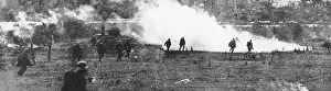 Attacking soldiers WWI