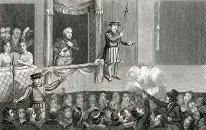 Unattributed Prints: Attempted assasination of King George III by James Hadfield