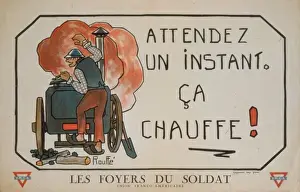 Foyers Prints: Attendez un instant. ca chauffe! Les Foyers du soldat