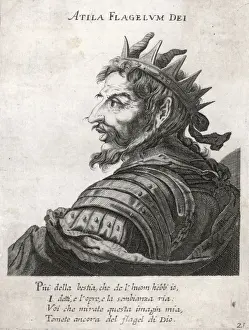 Huns Prints: Attila (Anon)