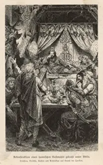 Huns Prints: Attila Feasts