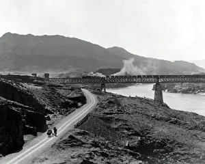 Attock Bridge over the River Indus, Pakistan