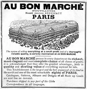 Images Dated 17th May 2018: AU BON MARCHE AD 1892