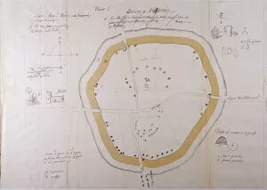 Plans Gallery: Aubreys Plan of Avebury