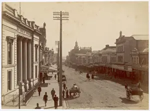 Auckland Prints: AUCKLAND STREET SCENE