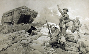 Images Dated 5th August 2007: Aucklands advance from its battalion headquarters