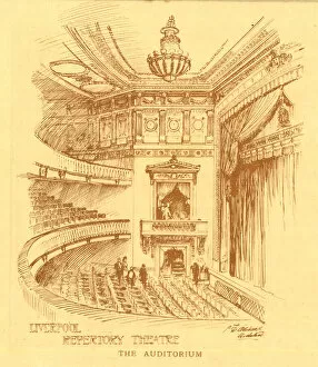 The Auditorium, Liverpool Repertory Theatre