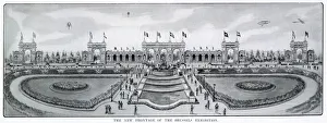 Images Dated 28th January 2021: On August 4th and 5th 1910 there was a big fire starting at central gallery