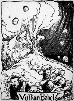 Alarming Gallery: August Bebel Caricature