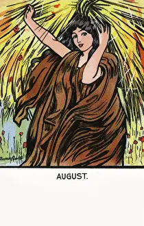 Carter Prints: August. Goddess Ceres