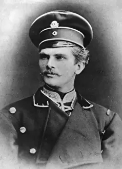 Prussia Prints: August von Mackensen in first year of military service