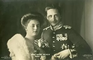 August Wilhelm of Prussia and Alexandra Victoria