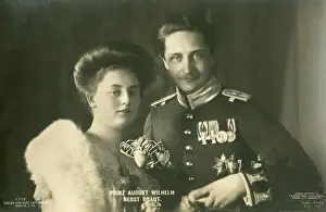 Schleswig Prints: August Wilhelm of Prussia and Alexandra Victoria