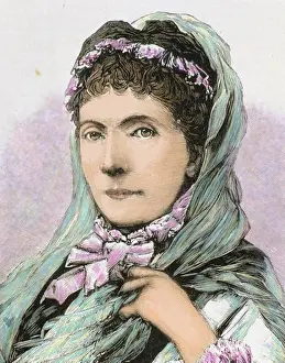 Hohenzollern Prints: Augusta of Saxe-Weimar-Eisenach (1811-1890)