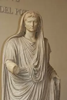 Images Dated 11th August 2005: Augustus ( 63 BC A?i? 14 AD). First Emperor. Statue Via Lab