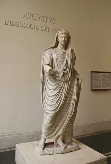 Alle Gallery: Augustus ( 63 BC A?i? 14 AD). First Emperor. Statue Via Lab