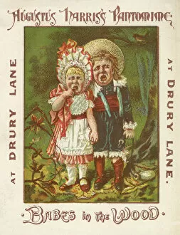 Augustus Harriss pantomime, Babes in the Wood, Drury Lane, London