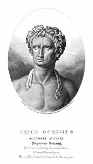 Octavius Collection: Augustus (Tardieu)