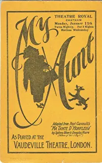 My Aunt adapted by Sydney Blow and Douglas Hoare