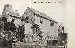 Aunt Prints: Aunt Peggys House, St. Georges, Bermuda