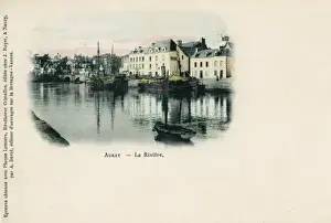 Auray, France - The river