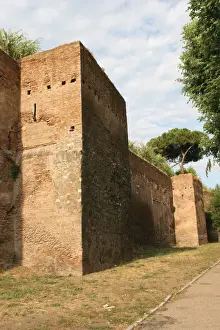 Aurelian Walls. Rome. Italy