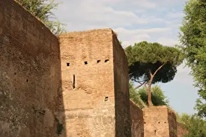 Roma Prints: Aurelian Walls. Rome. Italy