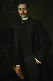 Mustache Prints: Aureliano de Beruete y Moret (1876-1922). Portrait