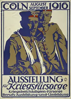 Ausstellung Prints: Ausstellung fur Kriegsfursorge, Coln, August-September 1916