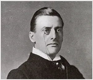 Austen Chamberlain (1863 - 1937), British Conservative MP. Date: 1903