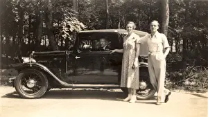 An Austin 10 Drop Head Coupe
