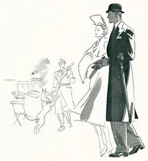 Austin Reed Advertisement Illustration