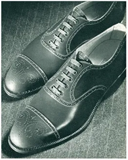 Buyers Prints: Austin Reed Advertisement Photograph Brogues