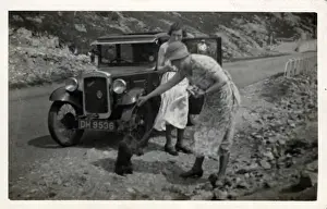 Seven Prints: Austin Seven Vintage Car