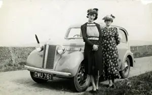 Cardiff Prints: Austin Eight Vintage Car, Britain