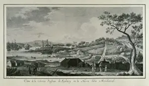 Illustrating Prints: Australia (18th c. ). English colony of New South