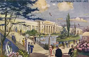 Stair Case Prints: Australia Pavilion, British Empire Exhibition, Wembley