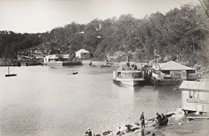 Hire Prints: Australia - Sydney area. Captioned Mussmans Bay
