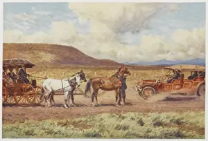Outback Prints: Australian Car 1910