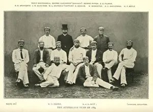 The Australian Cricket Team 1884