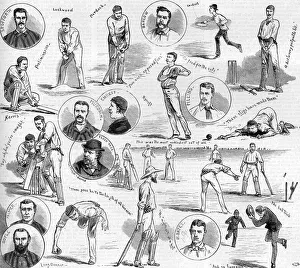 Images Dated 19th June 2018: Australian cricket team at the Crystal Palace