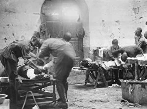 Images Dated 27th October 2011: Australian medical centre, Becourt Chateau, France, WW1