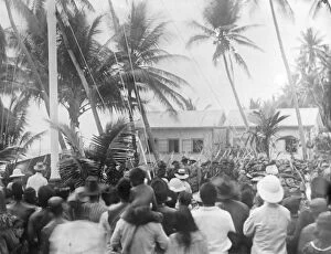 Images Dated 27th October 2011: Australian occupation of Nauru, South Pacific, WW1