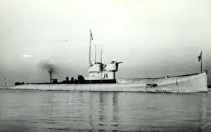 Transferred Prints: Australian submarine HMAS J4