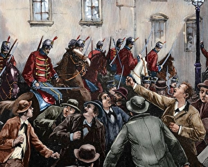 Workerism Collection: Austria 19th century. Labour movement
